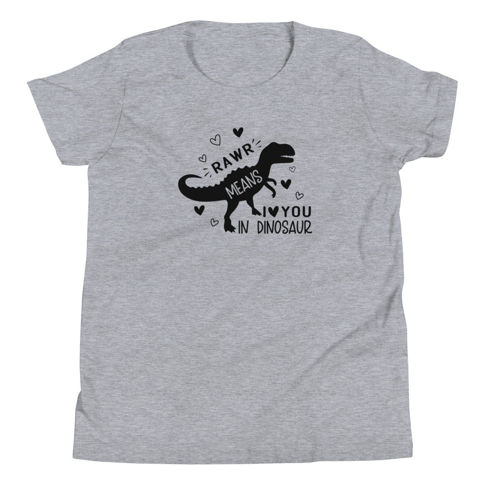 Rawr Dino Valentine T-Shirt