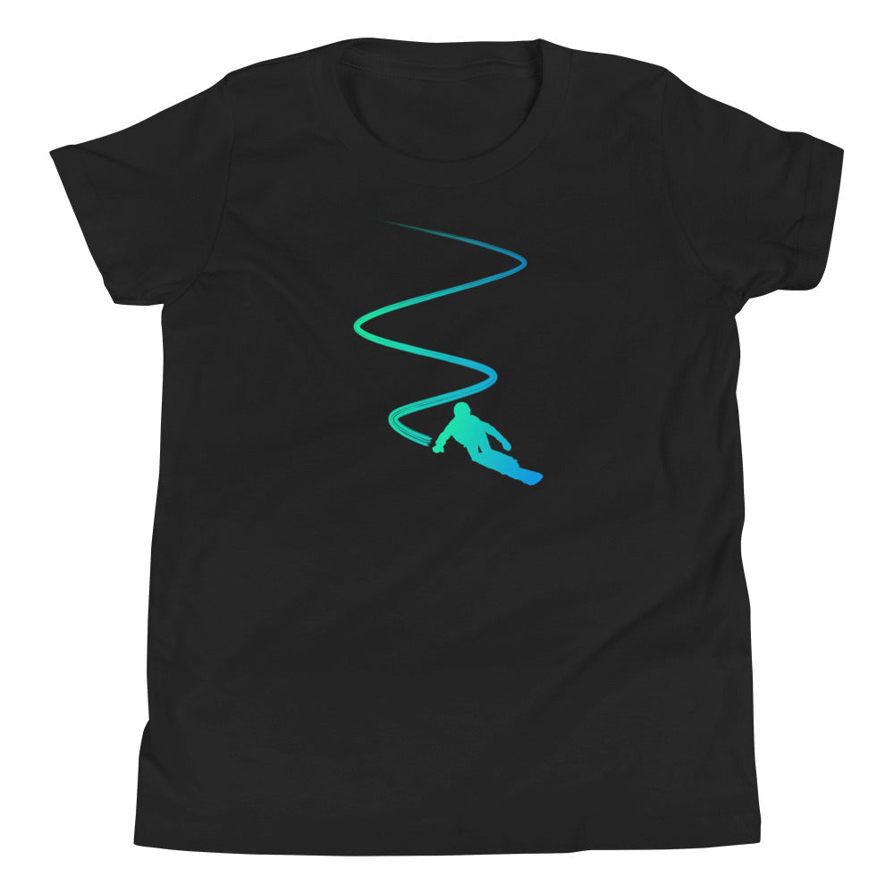 Snowboard Youth Short Sleeve T-Shirt - The Sandy Merchant