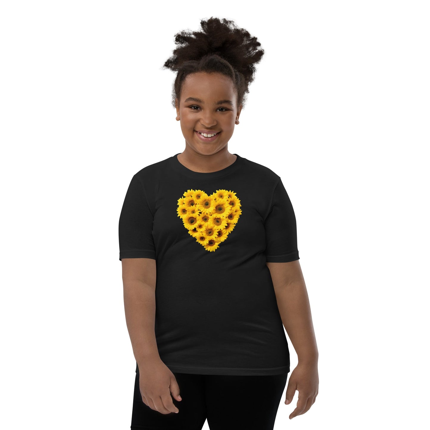 Sunflower Heart Youth T-Shirt - The Sandy Merchant