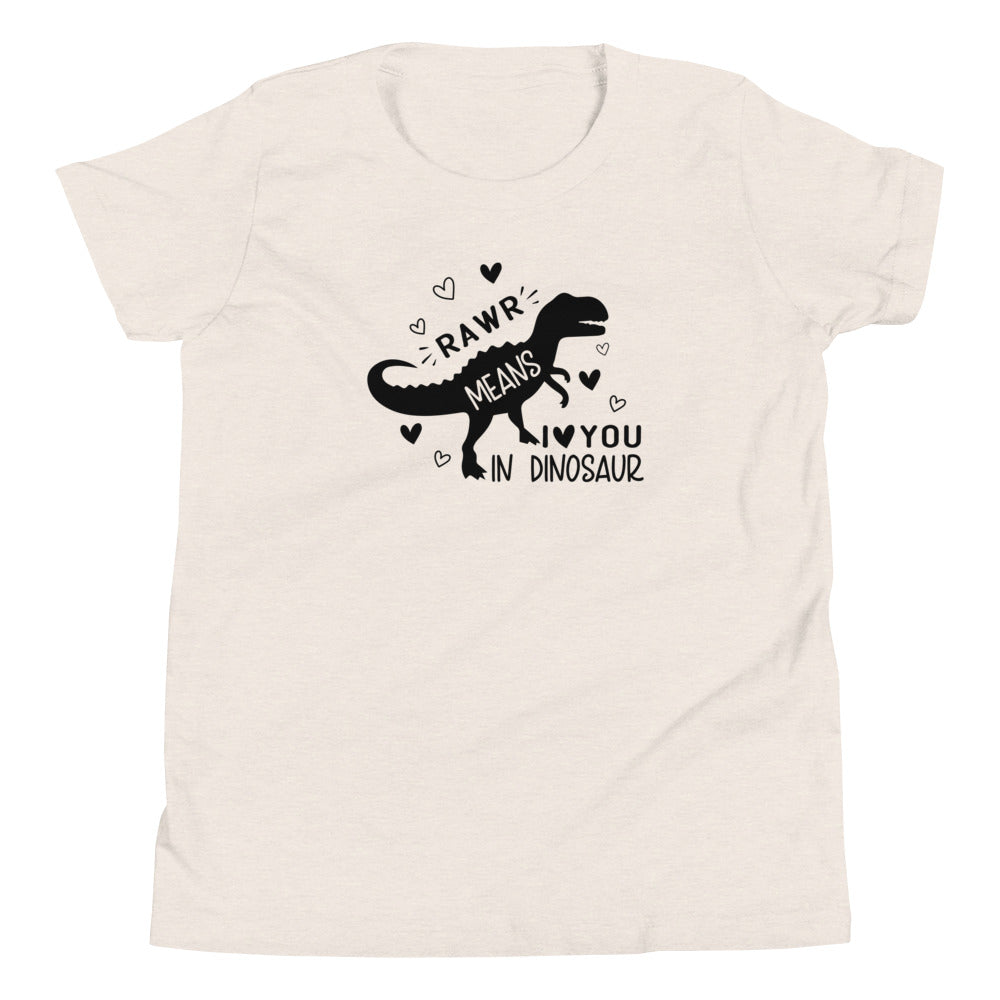 Rawr Dino Valentine T-Shirt