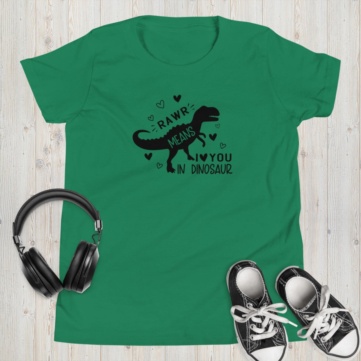 Rawr Dino Valentine T-Shirt