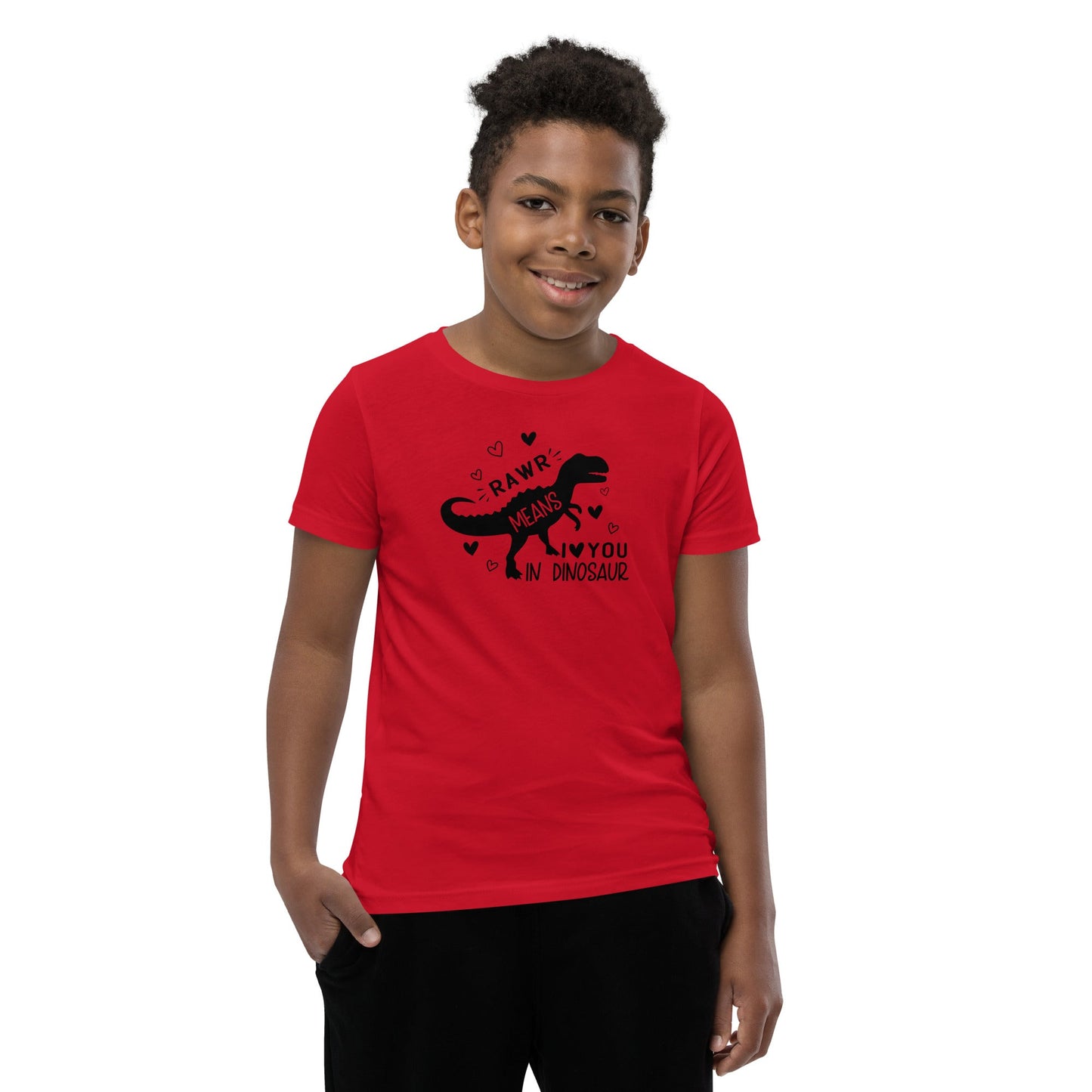 Rawr Dino Valentine T-Shirt