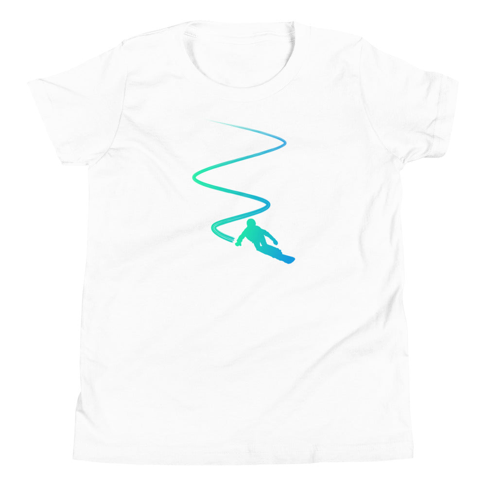 Snowboard Youth Short Sleeve T-Shirt - The Sandy Merchant